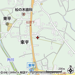 埼玉県東松山市東平936-1周辺の地図