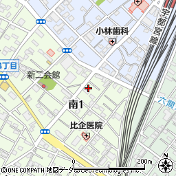 タイムズ久喜駅西口第２駐車場周辺の地図