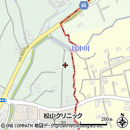 埼玉県東松山市東平1124周辺の地図