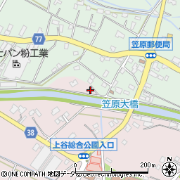 埼玉県鴻巣市上谷851-14周辺の地図