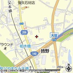 埼玉県秩父郡皆野町皆野174-6周辺の地図