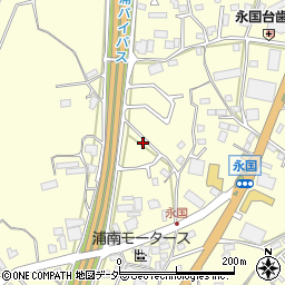 茨城県土浦市永国750-8周辺の地図