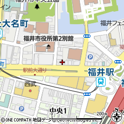 県民福井ビル周辺の地図