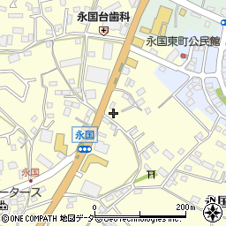 茨城県土浦市永国997周辺の地図