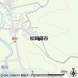 福井県吉田郡永平寺町松岡湯谷周辺の地図