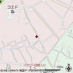 埼玉県東松山市大谷1575-1周辺の地図
