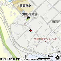 埼玉県鴻巣市北中野110周辺の地図