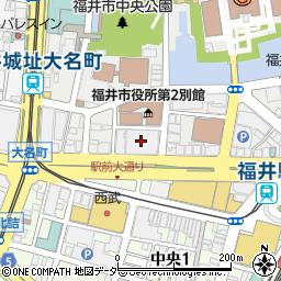 日本たばこ産業株式会社福井支店周辺の地図