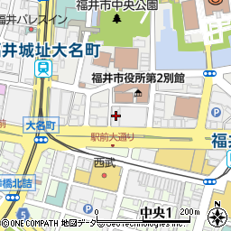 住友生命福井ビル周辺の地図