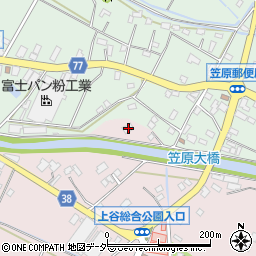 埼玉県鴻巣市上谷851-5周辺の地図