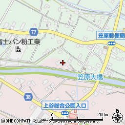 埼玉県鴻巣市上谷851周辺の地図
