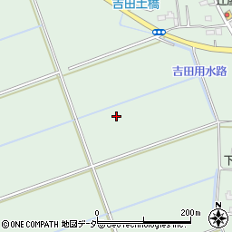 茨城県常総市大輪町周辺の地図