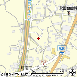 茨城県土浦市永国754周辺の地図