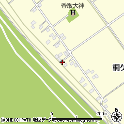茨城県猿島郡境町桐ケ作2145周辺の地図