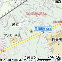 ブックオフ岡谷若宮店周辺の地図