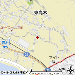 長野県諏訪郡下諏訪町南高木8995周辺の地図