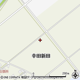 茨城県坂東市幸田新田周辺の地図
