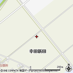 茨城県坂東市幸田新田周辺の地図