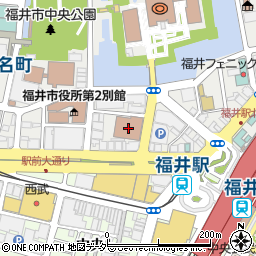ゆうちょ銀行福井店周辺の地図
