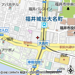 福井銀行健康保険組合周辺の地図