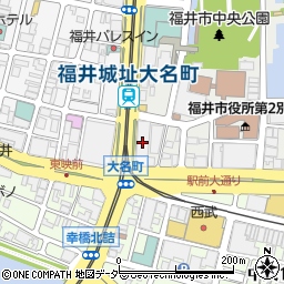 東進衛星予備校福井駅前校周辺の地図