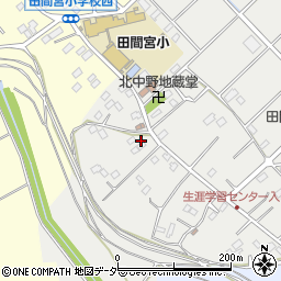埼玉県鴻巣市北中野111周辺の地図