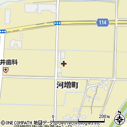 福井県福井市河増町7周辺の地図