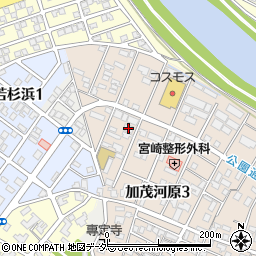 解脱会福井加茂河原支部周辺の地図