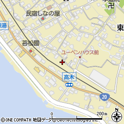 長野県諏訪郡下諏訪町南高木8942周辺の地図
