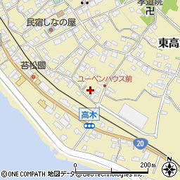長野県諏訪郡下諏訪町南高木8924周辺の地図