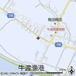 茨城県かすみがうら市牛渡480-1周辺の地図