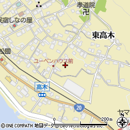 長野県諏訪郡下諏訪町南高木8973周辺の地図