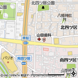 ローソン福井北四ツ居店周辺の地図