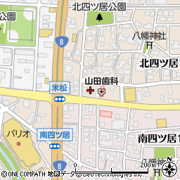 ローソン福井北四ツ居店周辺の地図