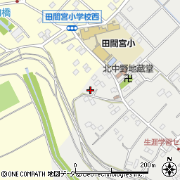 埼玉県鴻巣市北中野1周辺の地図