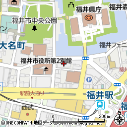 ＪＡ福井県農業会館周辺の地図