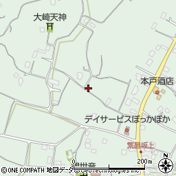 茨城県行方市繁昌周辺の地図