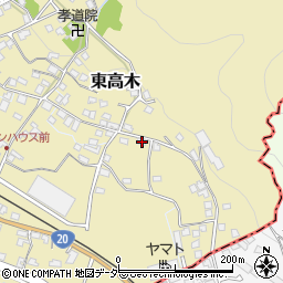 長野県諏訪郡下諏訪町東高木9060周辺の地図