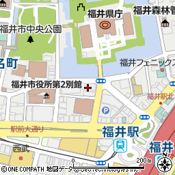 ＪＡ福井県農業会館　ＪＡ福井県経済連内部検査室周辺の地図