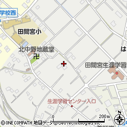 埼玉県鴻巣市北中野35周辺の地図