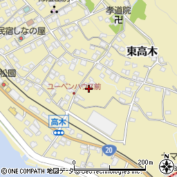 長野県諏訪郡下諏訪町南高木8958周辺の地図