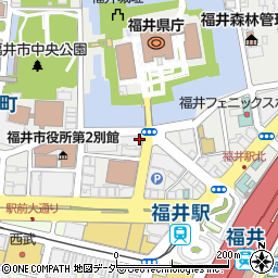 ＪＡ福井県農業会館　ＪＡバンク福井県信連管理部企画管理課周辺の地図