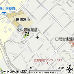 埼玉県鴻巣市北中野27周辺の地図