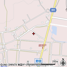 埼玉県東松山市大谷1292-2周辺の地図