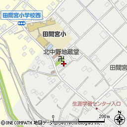 埼玉県鴻巣市北中野17周辺の地図