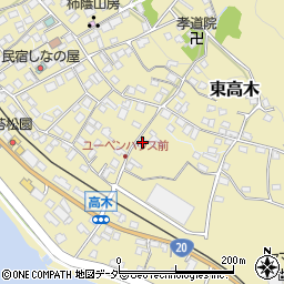 長野県諏訪郡下諏訪町南高木8961-1周辺の地図