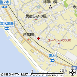 長野県諏訪郡下諏訪町南高木8897-8周辺の地図