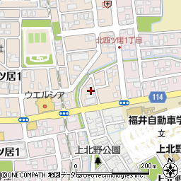 高谷福井周辺の地図
