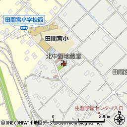 埼玉県鴻巣市北中野15周辺の地図