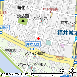 福邦銀行本店周辺の地図